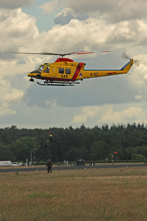 Hélicoptère AB412 de l'Armée de l'Air hollandaise (KLU)