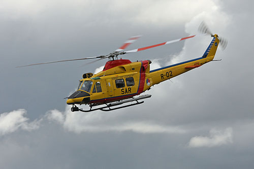 Hélicoptère AB412 de l'Armée de l'Air hollandaise (KLU)