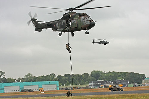 Hélicoptère AS532 Cougar de l'Armée de l'Air hollandaise (KLU)