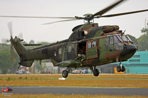 Hélicoptère AS532 Cougar de l'Armée de l'Air hollandaise (KLU)