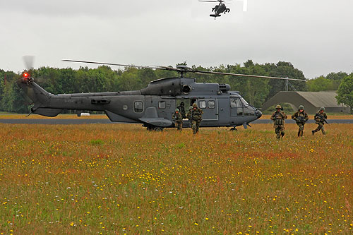 Hélicoptère AS532 Cougar de l'Armée de l'Air hollandaise (KLU)