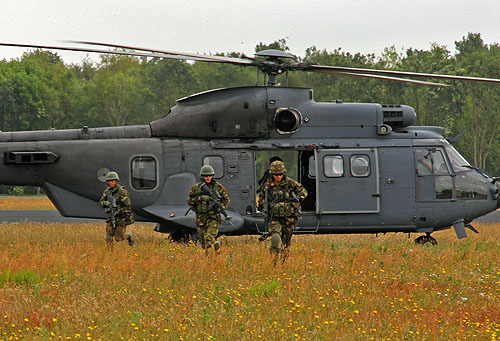 Hélicoptère AS532 Cougar de l'Armée de l'Air hollandaise (KLU)