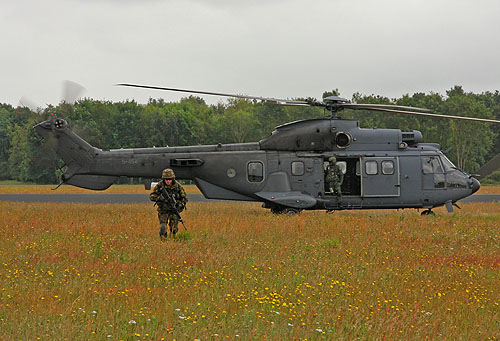 Hélicoptère AS532 Cougar de l'Armée de l'Air hollandaise (KLU)