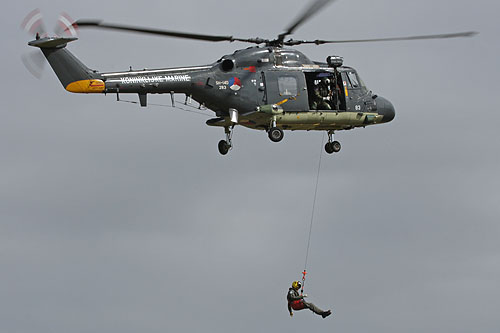 Hélicoptère Lynx de la Marine hollandaise