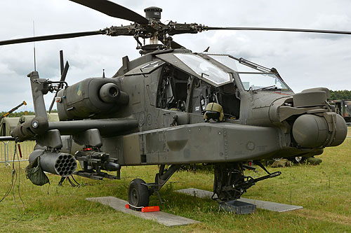 Hélicoptère AH64 Apache de l'armée de l'Air néerlandaise