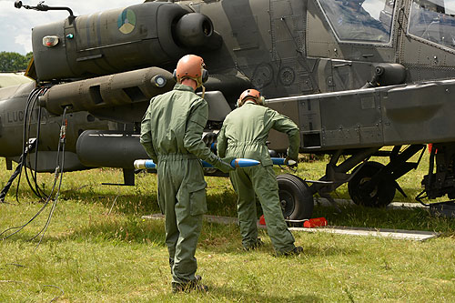 Hélicoptère AH64 Apache de l'armée de l'Air néerlandaise