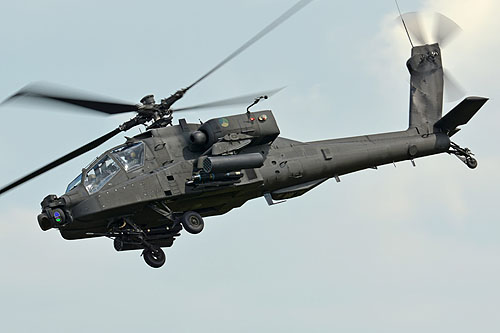 Hélicoptère AH64 Apache de l'armée de l'Air néerlandaise