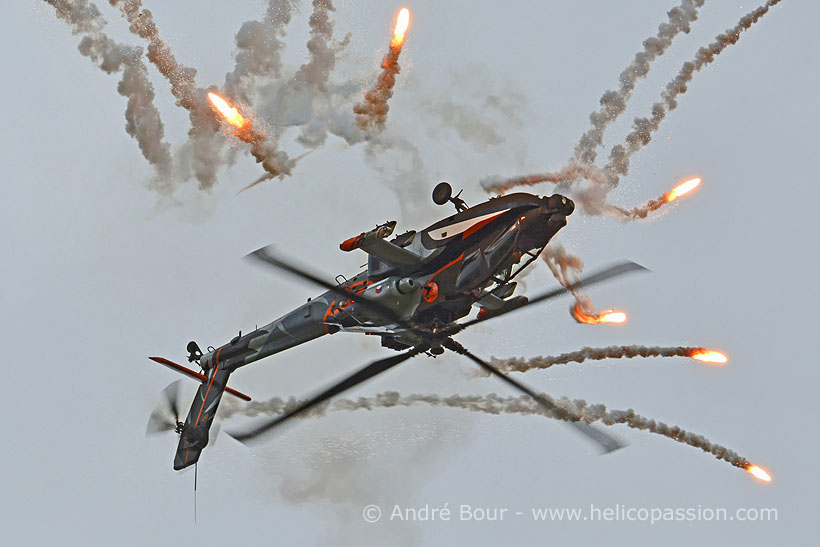 Hélicoptère AH64 Apache de l'armée de l'Air néerlandaise