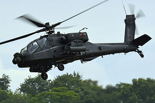 Hélicoptère AH64 Apache de l'armée de l'Air néerlandaise