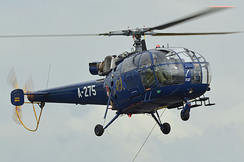 Hélicoptère Alouette III de l'armée de l'Air néerlandaise