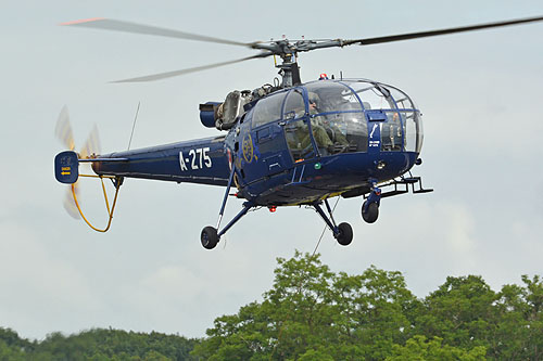 Hélicoptère Alouette III de l'armée de l'Air néerlandaise