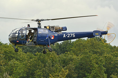 Hélicoptère Alouette III de l'armée de l'Air néerlandaise