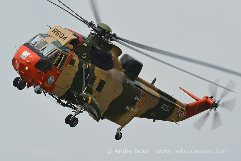 Hélicoptère Seaking Mk48 de l'Armée de l'Air belge