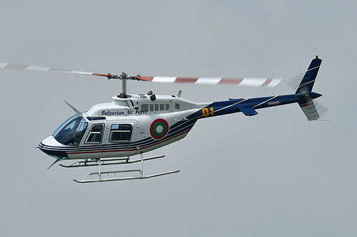 Hélicoptère Bell 206 Bulgarie