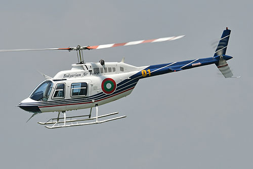 Hélicoptère Bell 206 Bulgarie