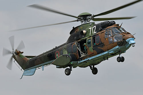 Hélicoptère AS532 Cougar Bulgarie