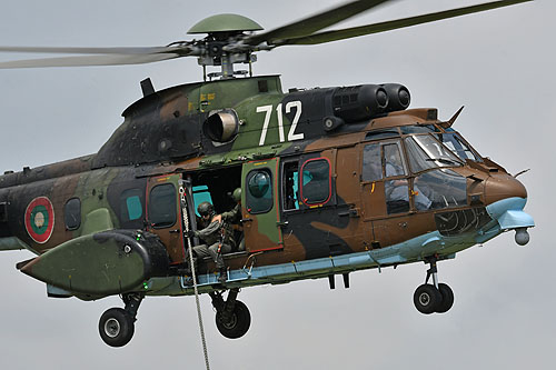 Hélicoptère AS532 Cougar Bulgarie