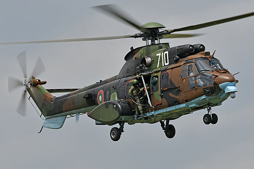 Hélicoptère AS532 Cougar Bulgarie