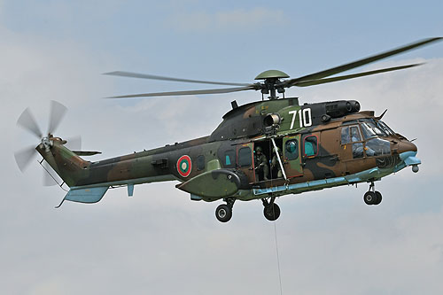 Hélicoptère AS532 Cougar Bulgarie