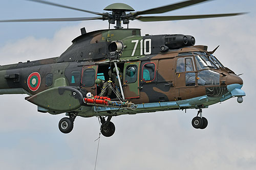 Hélicoptère AS532 Cougar Bulgarie