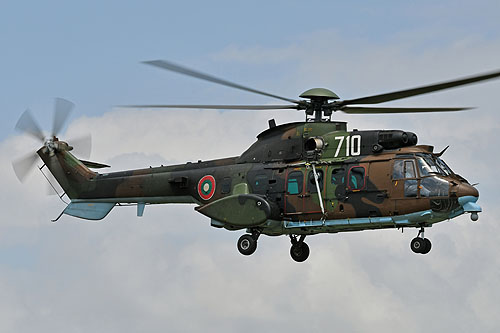 Hélicoptère AS532 Cougar Bulgarie