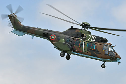 Hélicoptère AS532 Cougar Bulgarie