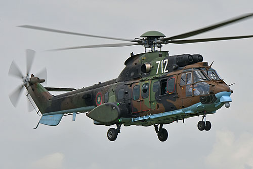 Hélicoptère AS532 Cougar Bulgarie