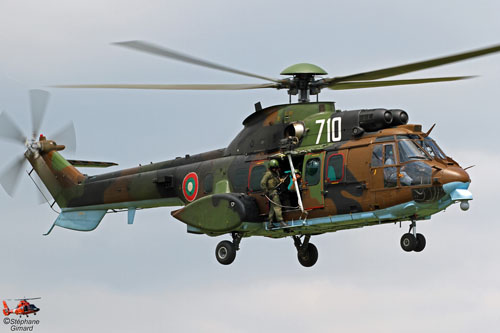 Hélicoptère AS532 Cougar Bulgarie