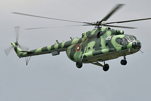 Hélicoptère MI24 Hind Bulgarie