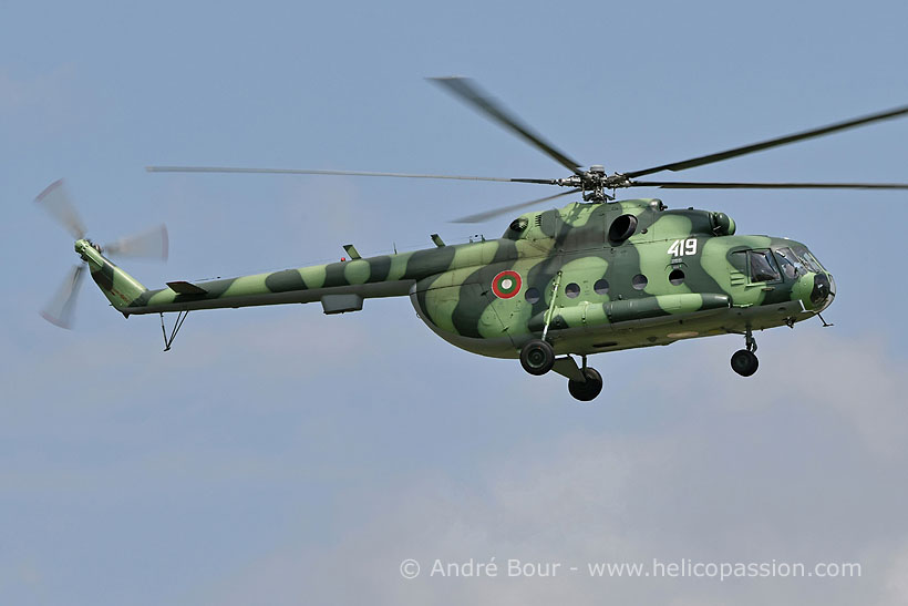 Hélicoptère MI17 Bulgarie