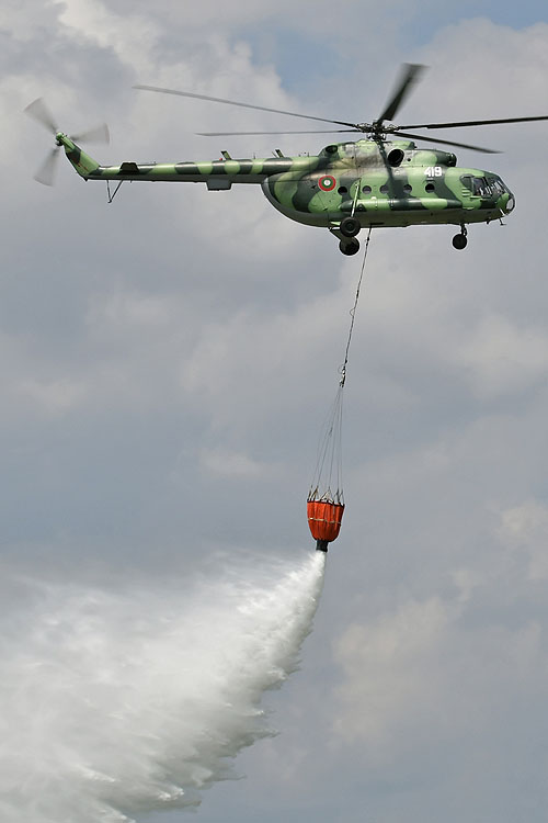 Hélicoptère MI24 Hind Bulgarie