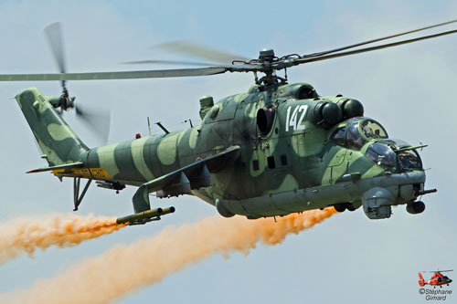 Hélicoptère MI24 Hind Bulgarie