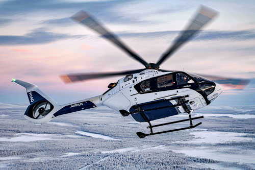 Prototype H140 D-HEEZ en vol