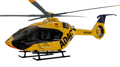 H140 aux couleurs de l'ADAC Luftrettung (Allemagne)