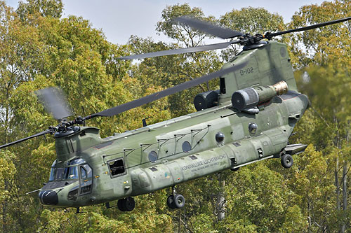 Hélicoptère CH47 Chinook Pays-Bas