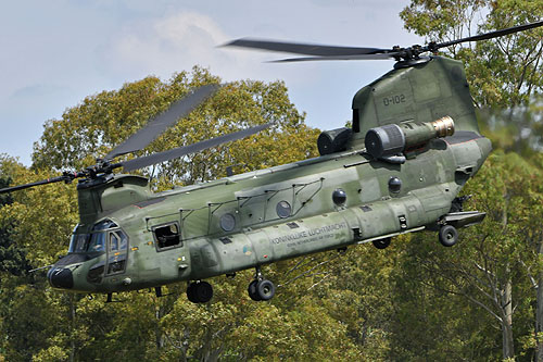 Hélicoptère CH47 Chinook Pays-Bas