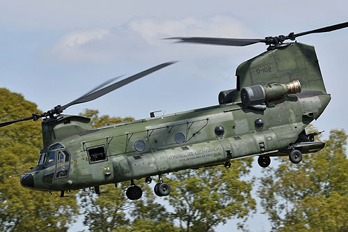 Hélicoptère CH47 Chinook Pays-Bas