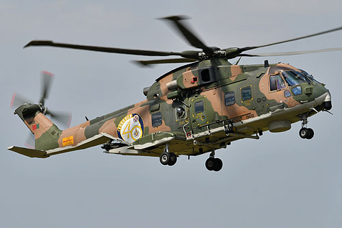 Hélicoptère EH101 Merlin de l'armée portugaise