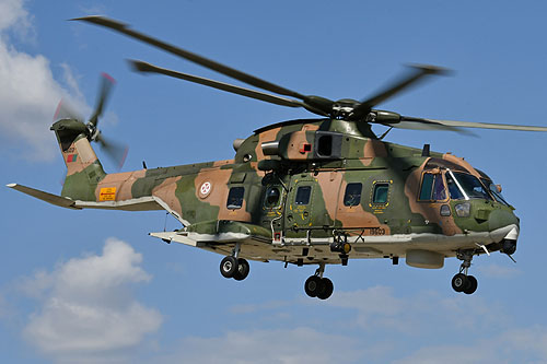 Hélicoptère EH101 Merlin de l'armée portugaise