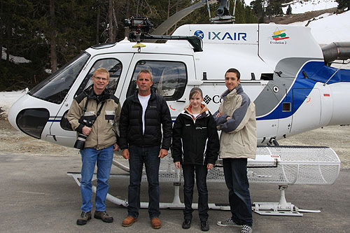 Hélicoptère AS350 B3 Ecureuil d'HeliMountains