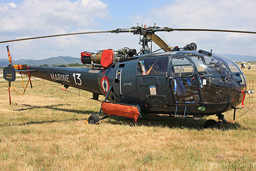 Hélicoptère Alouette III Marine