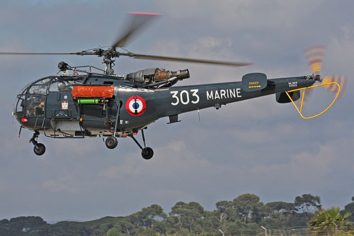 Hélicoptère Alouette III Marine