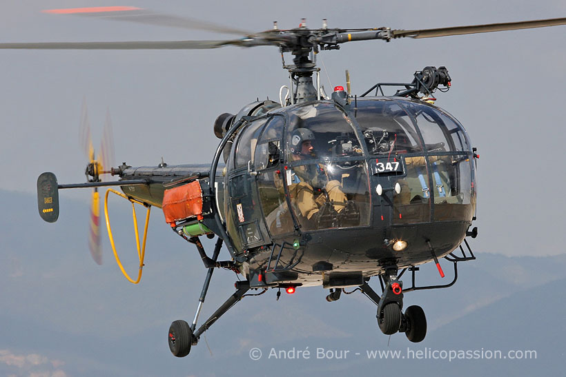 Hélicoptère Alouette III Marine