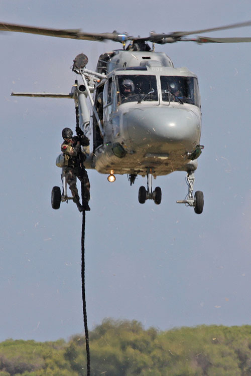 Hélicoptère Lynx Marine