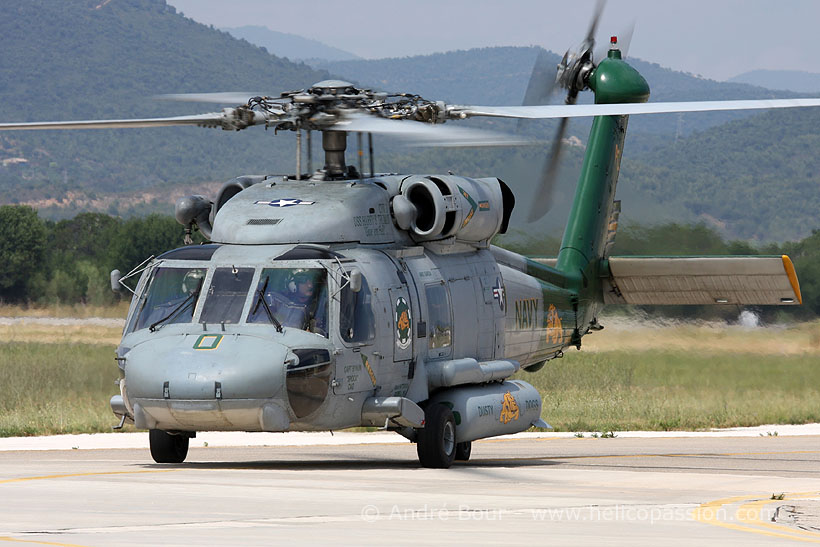 Hélicoptère SH60 Seahawk de l'US Navy