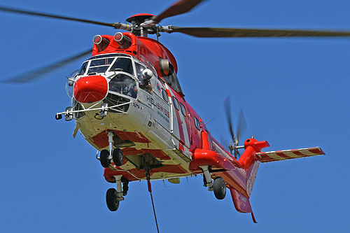 Hélicoptère AS332 SuperPuma HB-XVY d'HELISWISS INTERNATIONAL