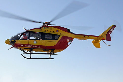 Hélicoptère EC145 Sécurité Civile