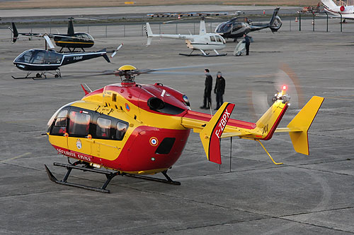 Hélicoptère EC145 Sécurité Civile