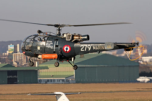 Hélicoptère Alouette III Marine Nationale