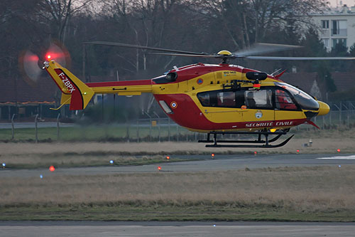 Hélicoptère EC145 Sécurité Civile